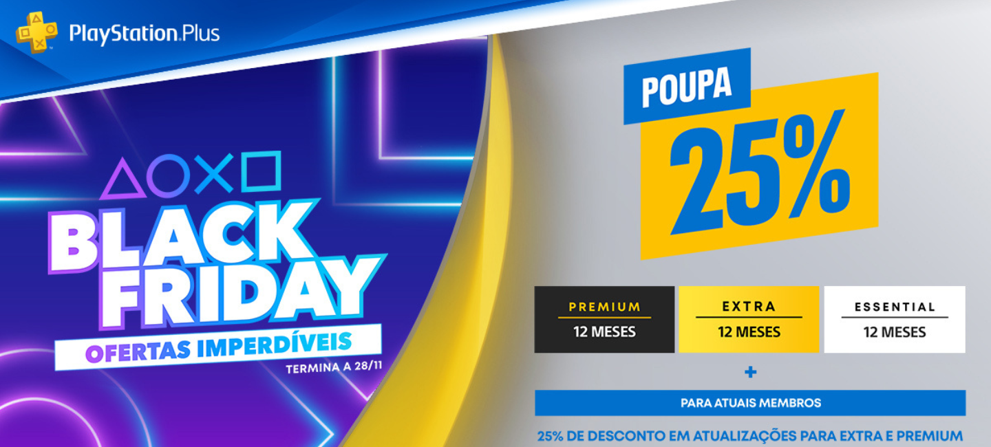 Black Friday 2022: PlayStation® anuncia descontos nas subscrições