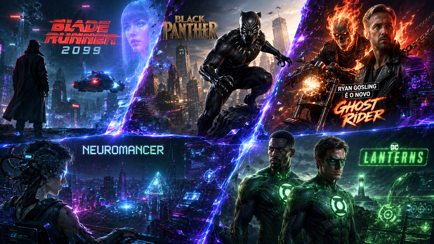 PopScope #4: O futuro da cultura pop ganha forma - Marvel, DC e Blade Runner mostram o que aí vem - banner editorial EPOPCULTURE News